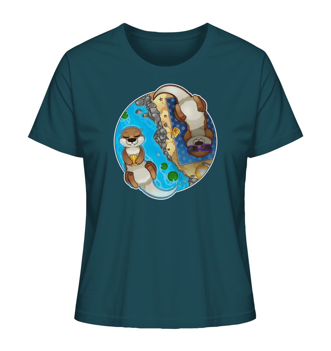 FeineKatze Otter - Ladies Organic Shirt