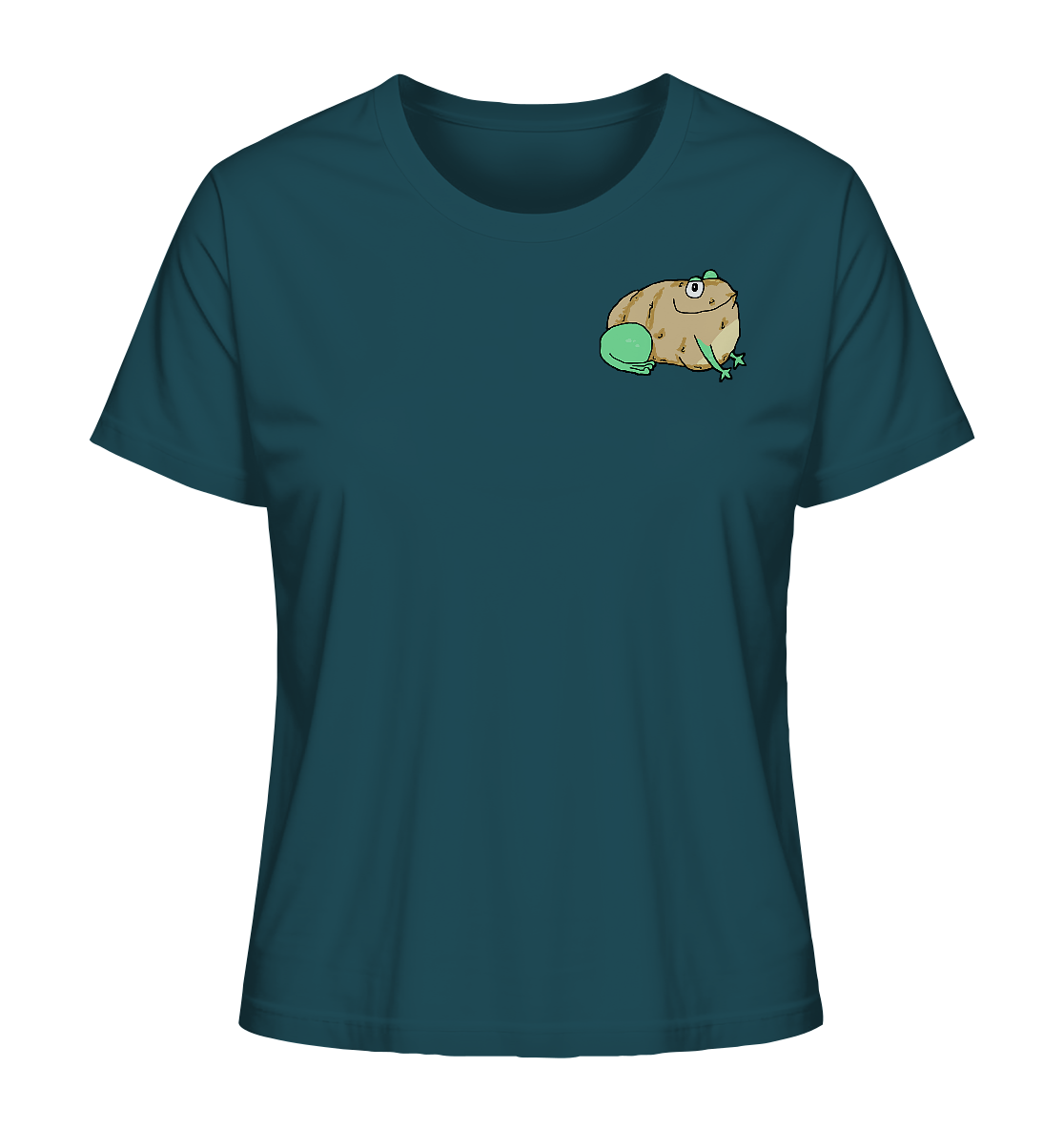 Aylana87 Kartoffelfrosch - Ladies Organic Shirt