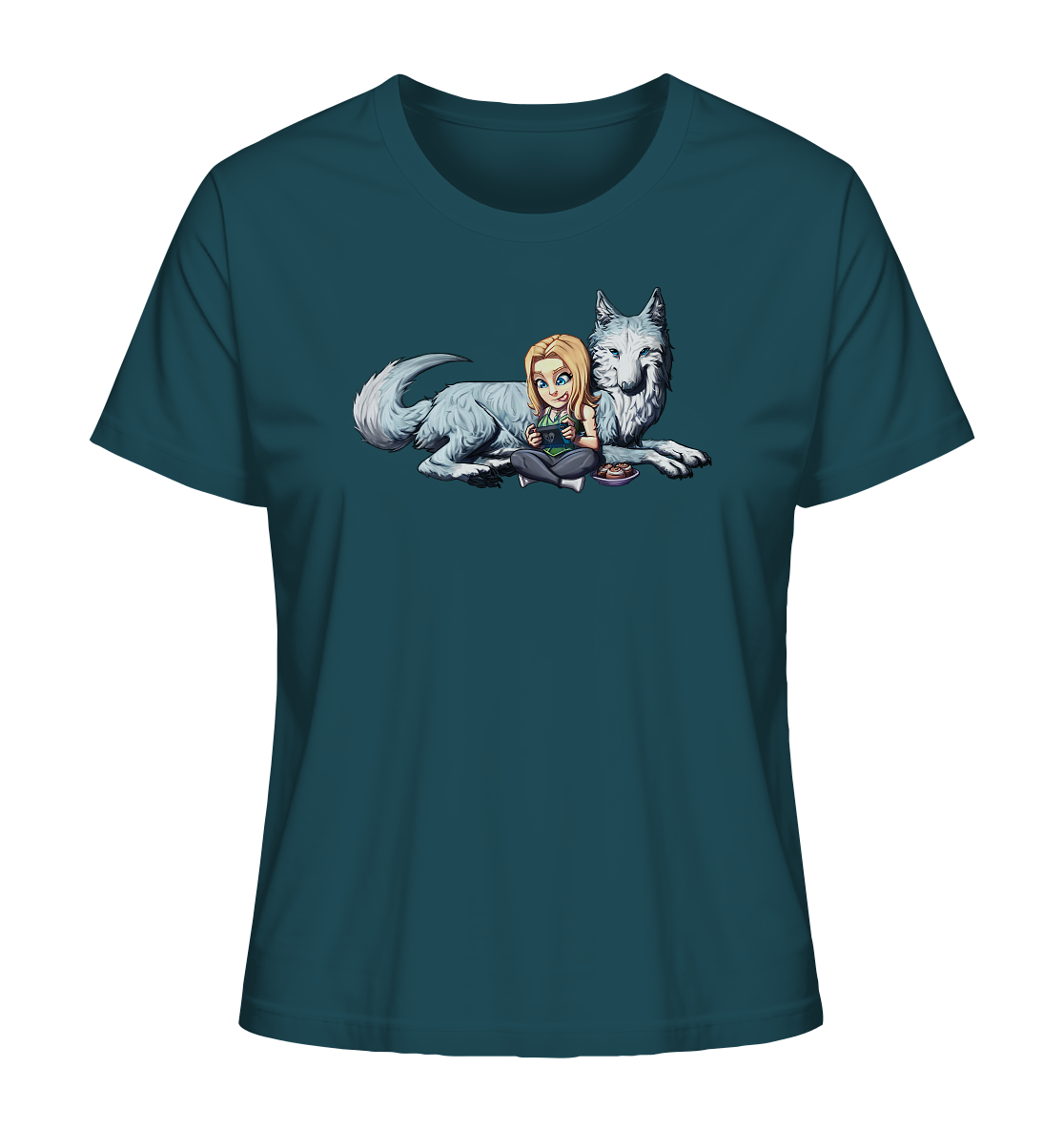 StaceyLucia Wolf - Ladies Organic Shirt