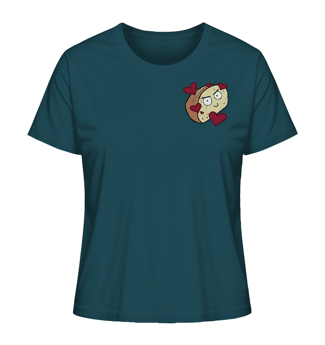 Aylana87 Herzbrot - Ladies Organic Shirt
