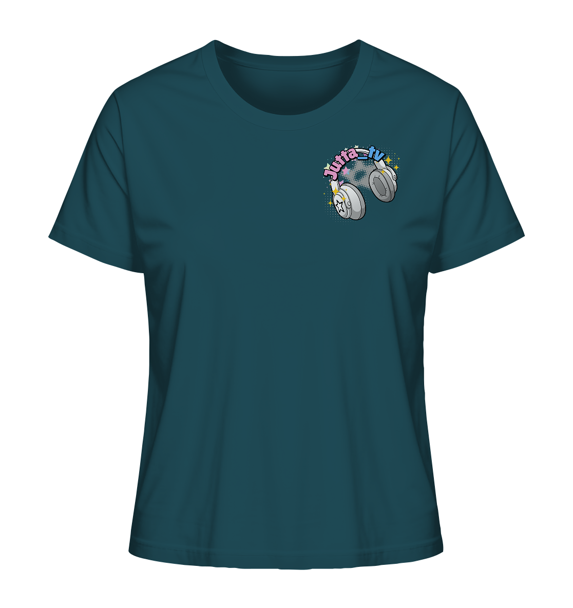 Jutta_tv Logo2 - Ladies Organic Shirt