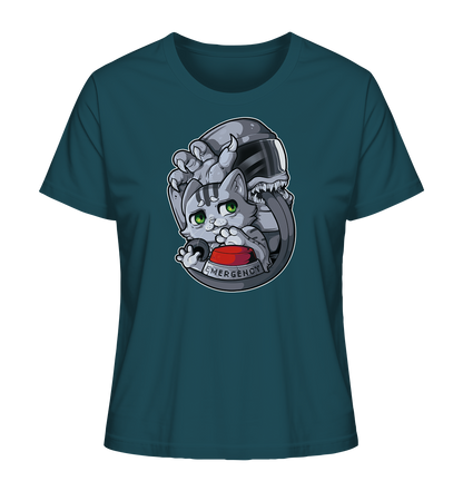 FeineKatze Among Kopf - Ladies Organic Shirt