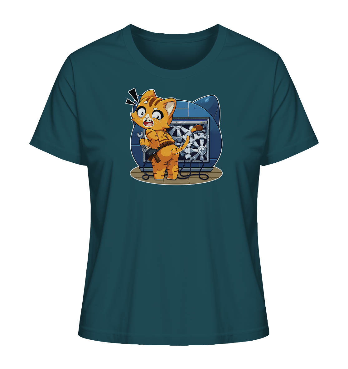 FeineKatze nix Create - Ladies Organic Shirt