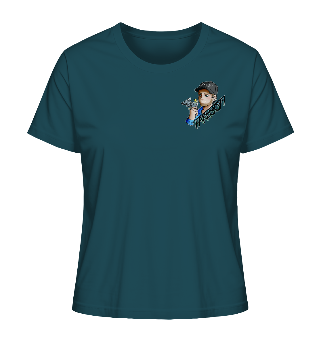 Fakeboy7 Logo - Ladies Organic Shirt