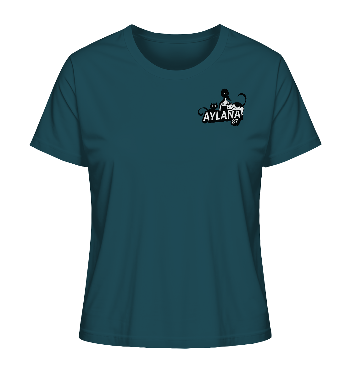 Aylana87 Logo - Ladies Organic Shirt