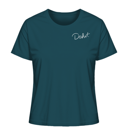 D4HRT Unterschrift - Ladies Organic Shirt