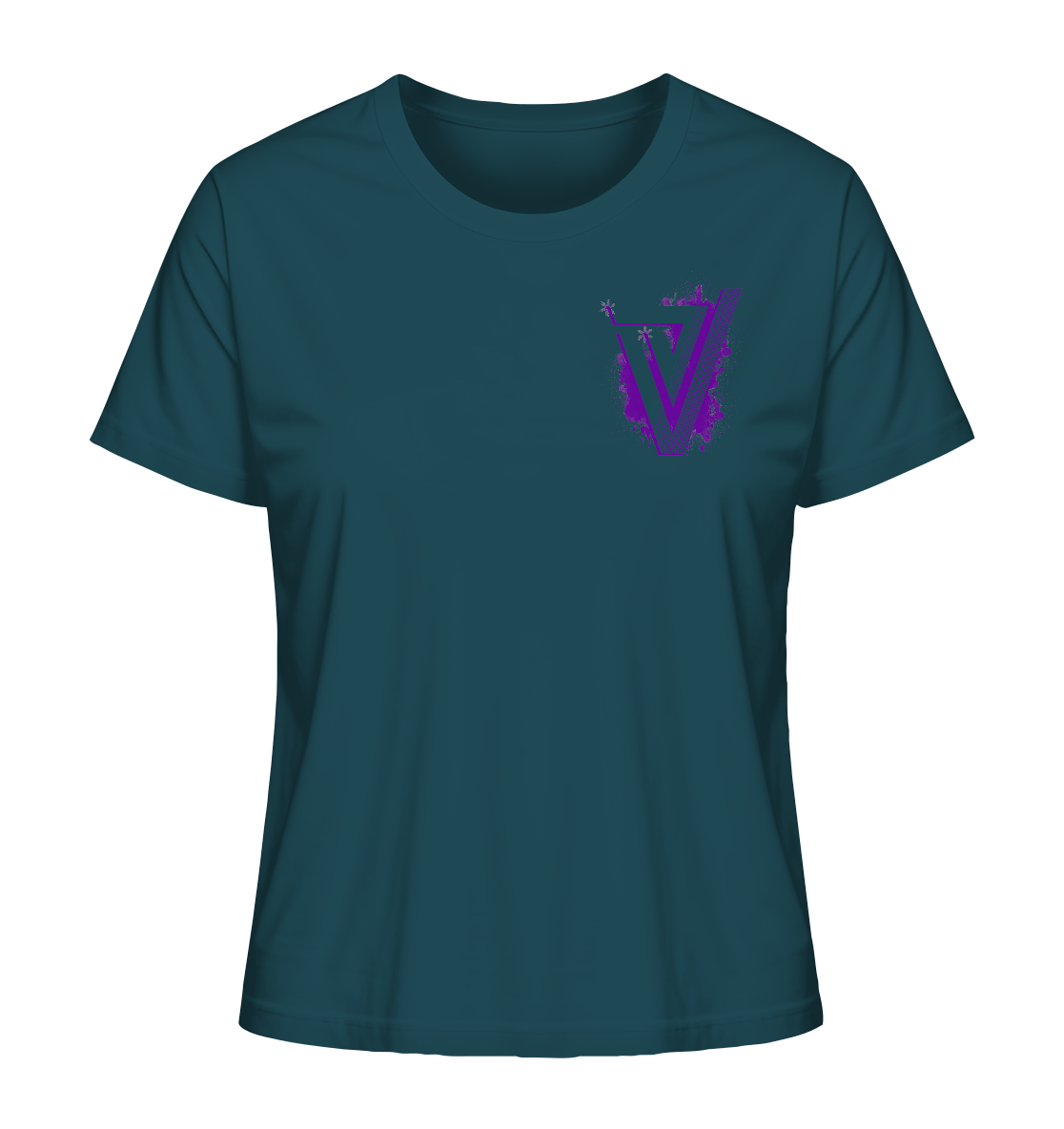 Verdipwnz Splash - Ladies Organic Shirt