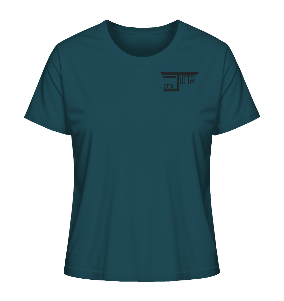 Jutta_tv Schriftzug - Ladies Organic Shirt