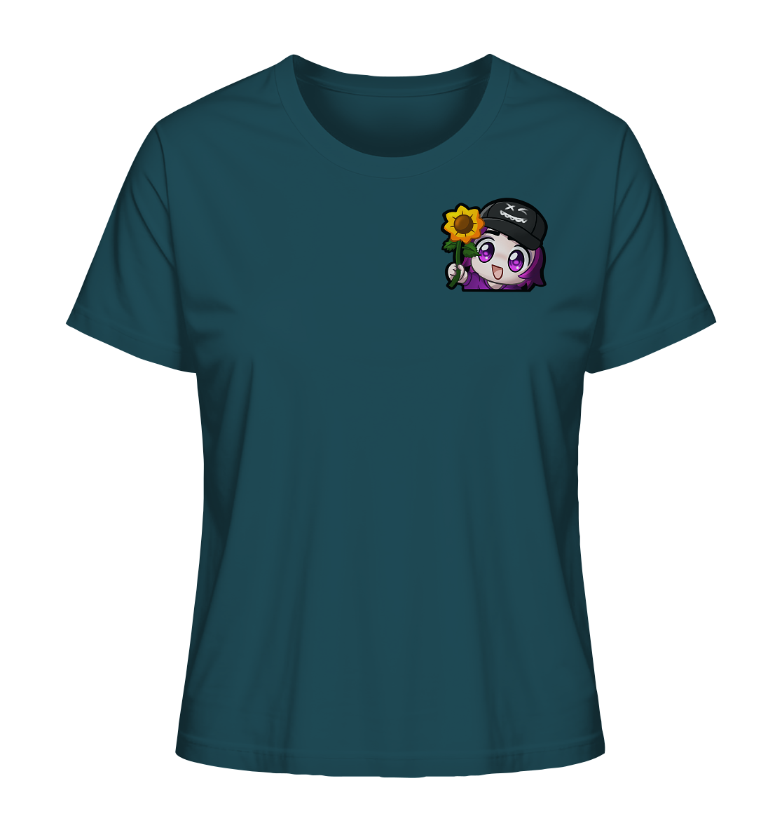 x3_kaspa Flower - Ladies Organic Shirt