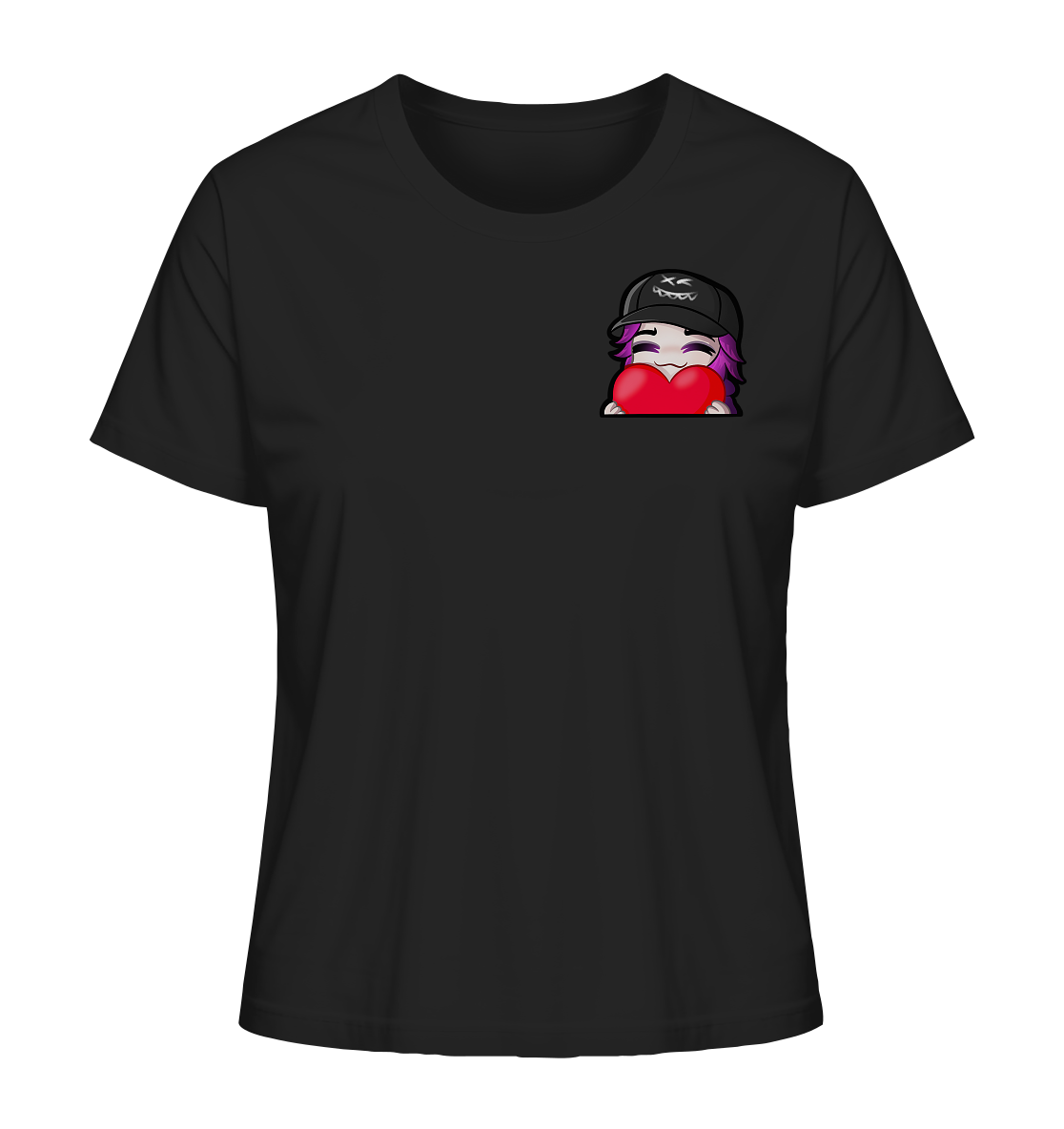 x3_kaspa Love - Ladies Organic Shirt
