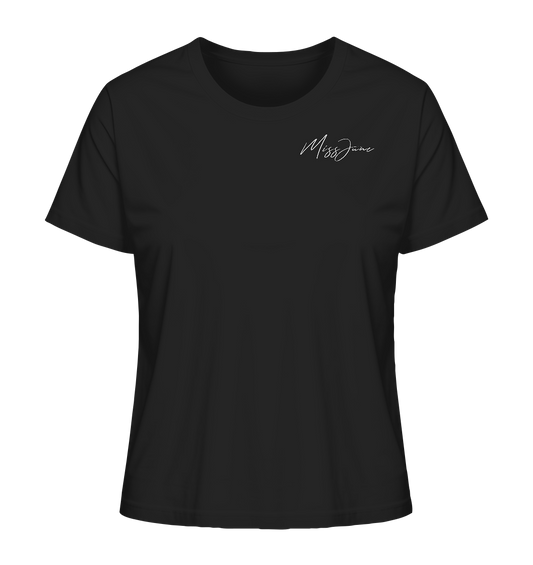 MissJuneDJ Logo - Ladies Organic Shirt