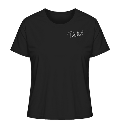 D4HRT Unterschrift - Ladies Organic Shirt