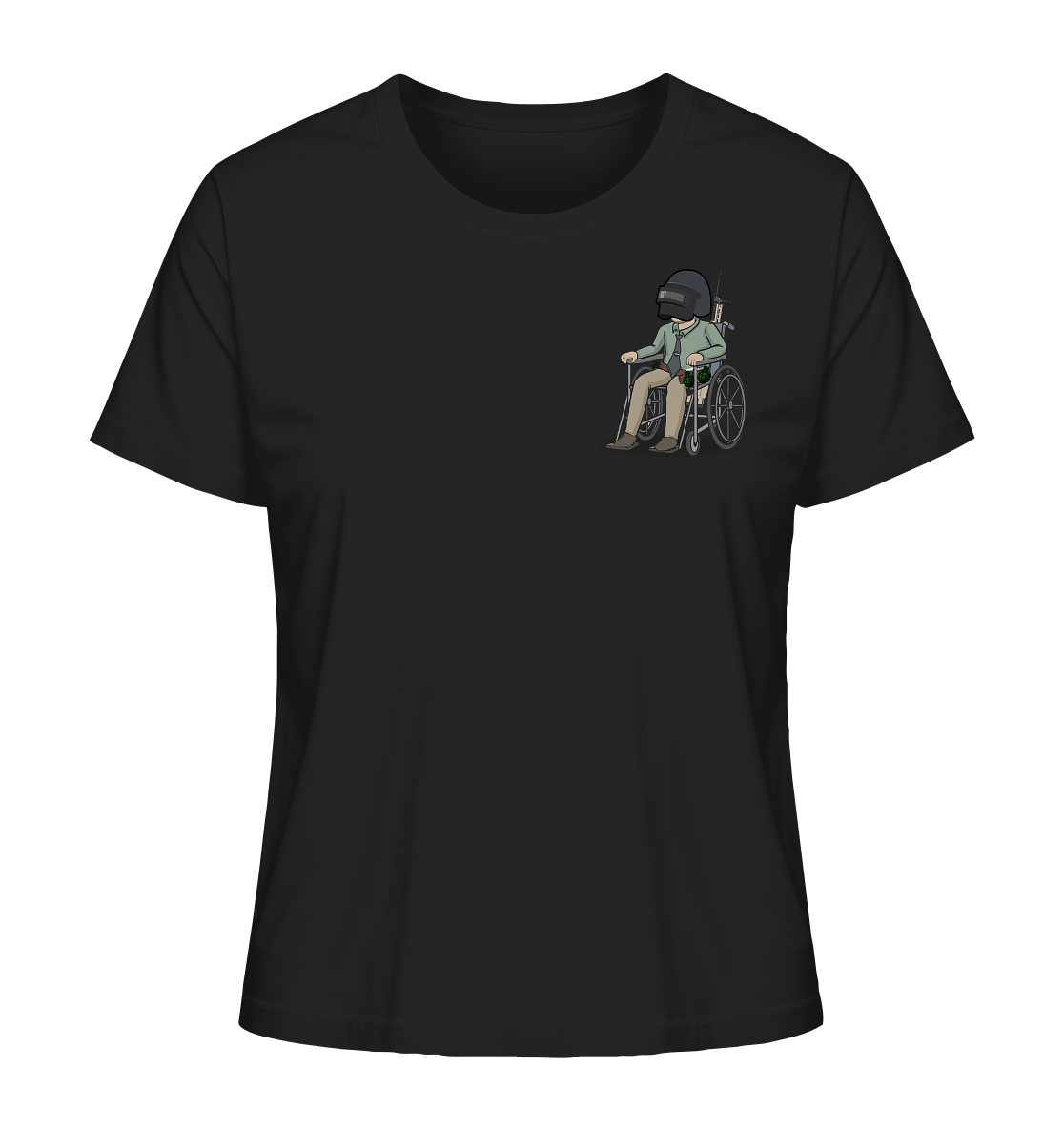 NoHandsNoSchoki PUBG - Ladies Organic Shirt