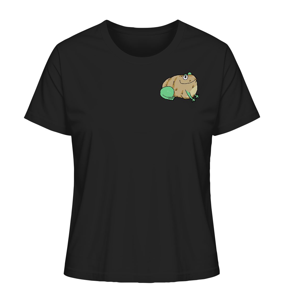 Aylana87 Kartoffelfrosch - Ladies Organic Shirt