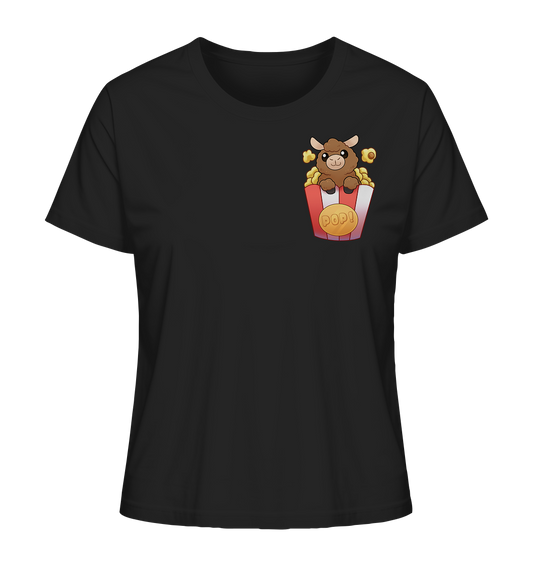 FlauschigTV Popcorn - Ladies Organic Shirt