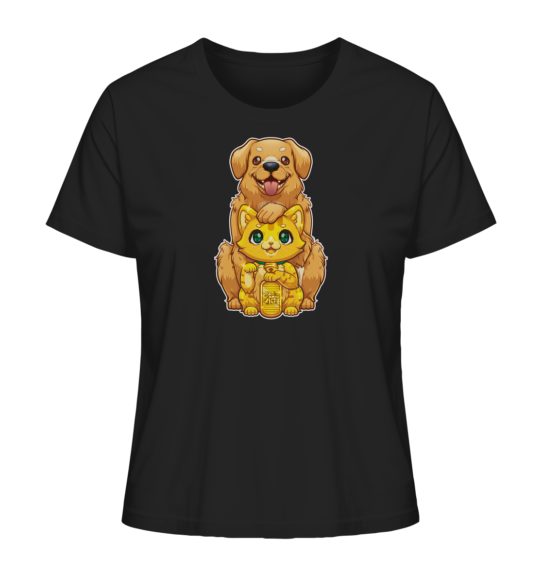 FeineKatze Goldig - Ladies Organic Shirt