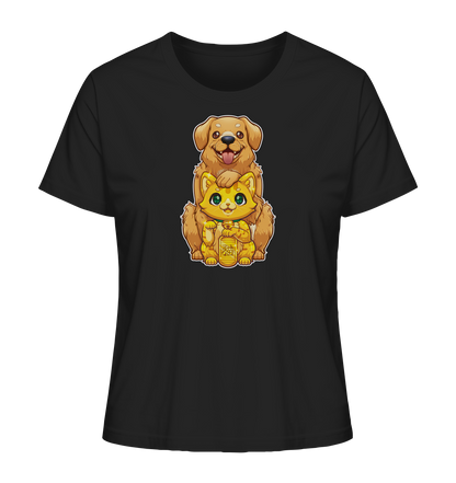 FeineKatze Goldig - Ladies Organic Shirt