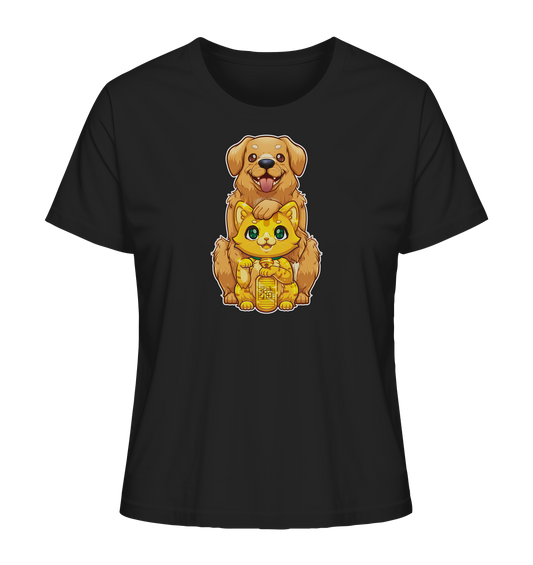 FeineKatze Goldig - Ladies Organic Shirt