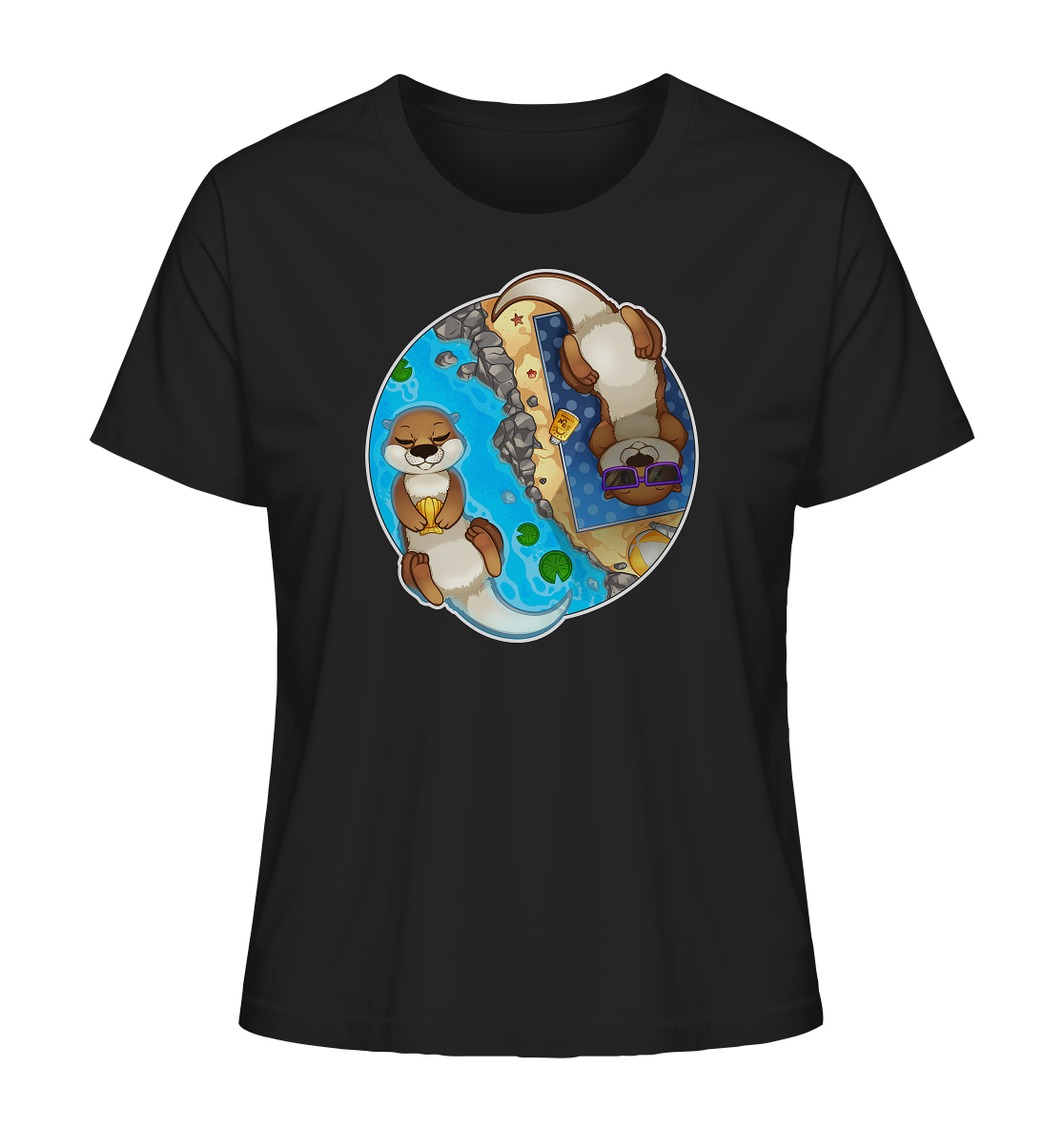 FeineKatze Otter - Ladies Organic Shirt