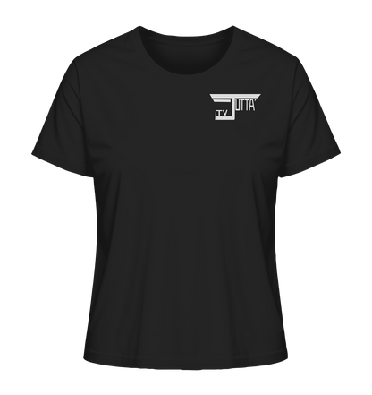 Jutta_tv Schriftzug - Ladies Organic Shirt