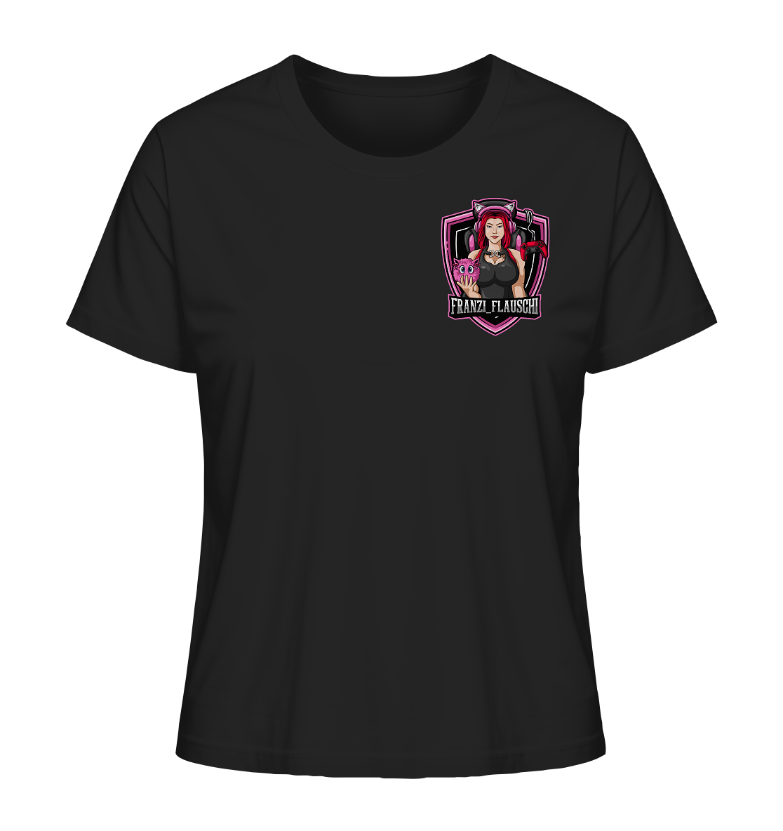 Franzi_Flauschi Logo - Ladies Organic Shirt