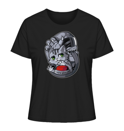 FeineKatze Among Kopf - Ladies Organic Shirt