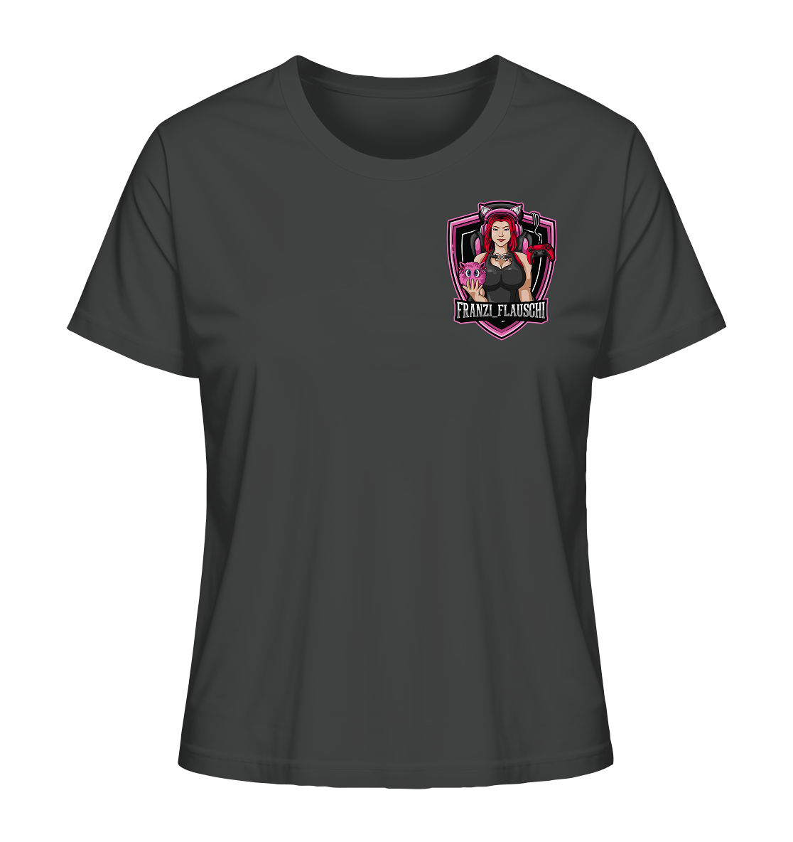 Franzi_Flauschi Logo - Ladies Organic Shirt
