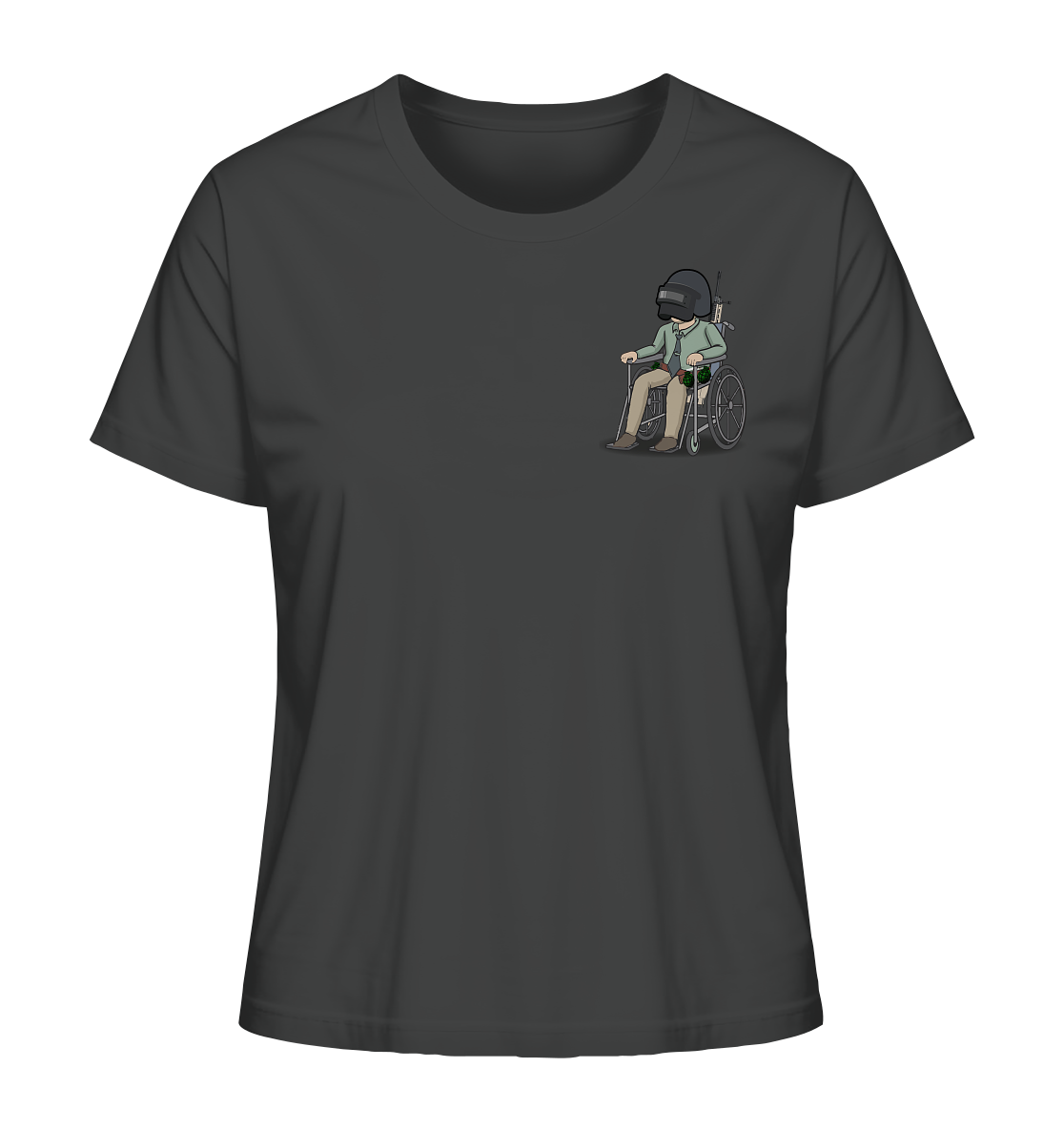 NoHandsNoSchoki PUBG - Ladies Organic Shirt