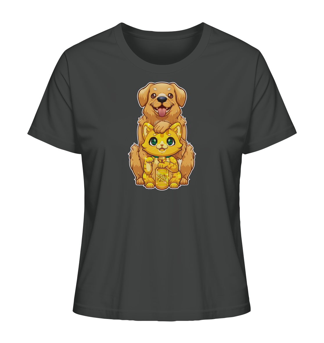 FeineKatze Goldig - Ladies Organic Shirt