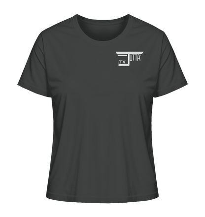Jutta_tv Schriftzug - Ladies Organic Shirt