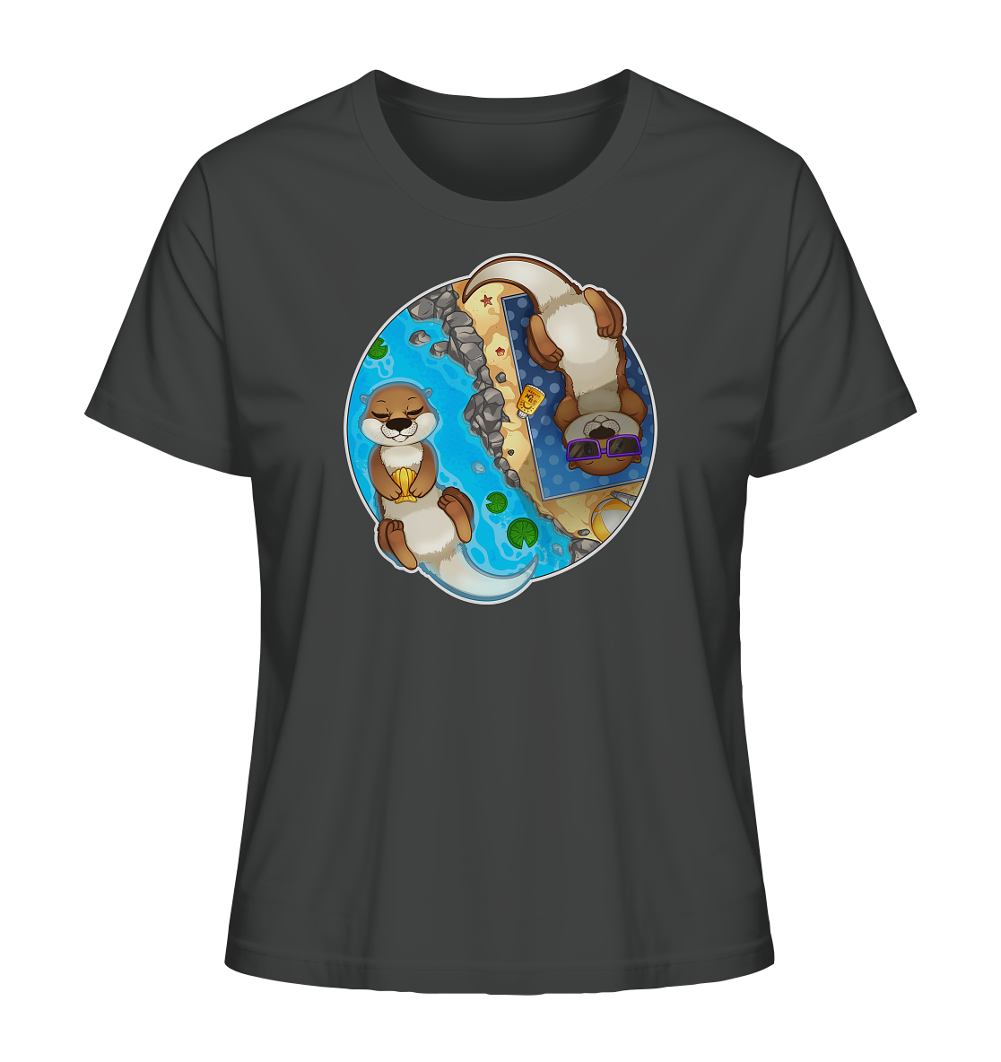 FeineKatze Otter - Ladies Organic Shirt