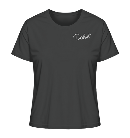 D4HRT Unterschrift - Ladies Organic Shirt