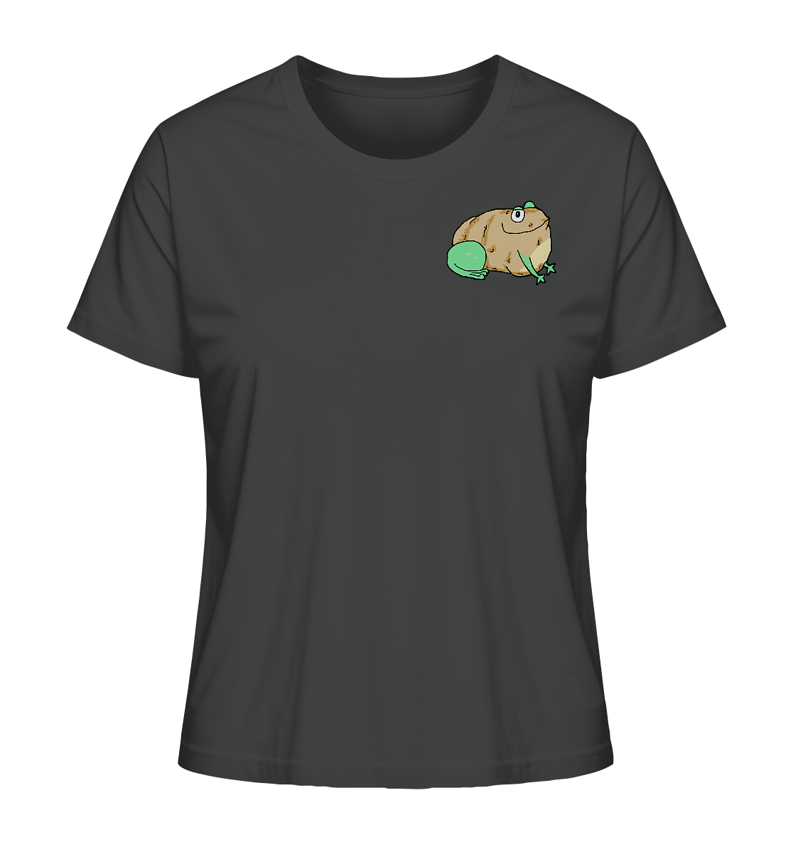 Aylana87 Kartoffelfrosch - Ladies Organic Shirt