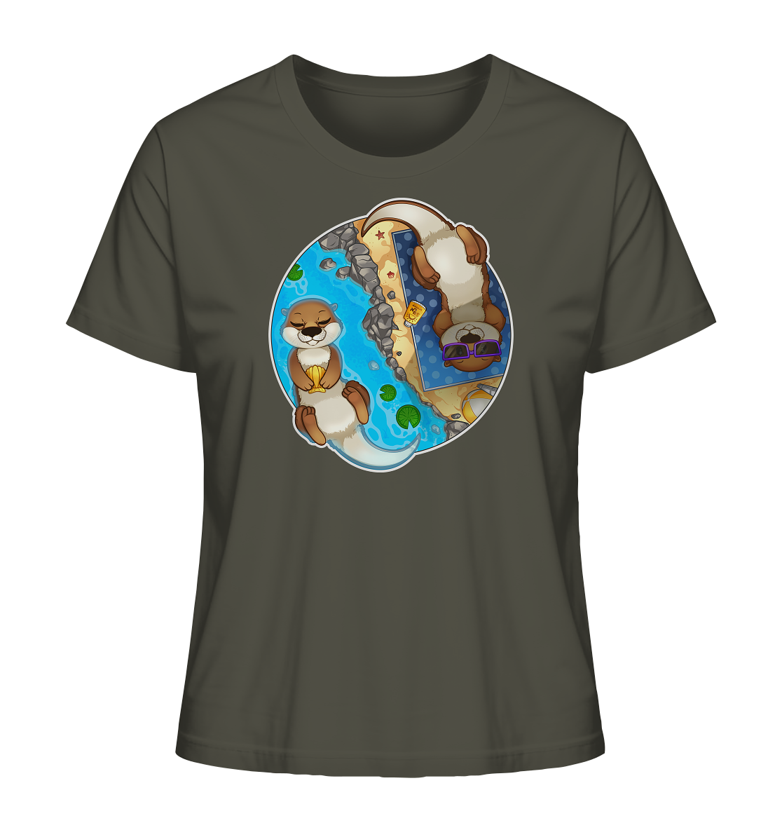 FeineKatze Otter - Ladies Organic Shirt