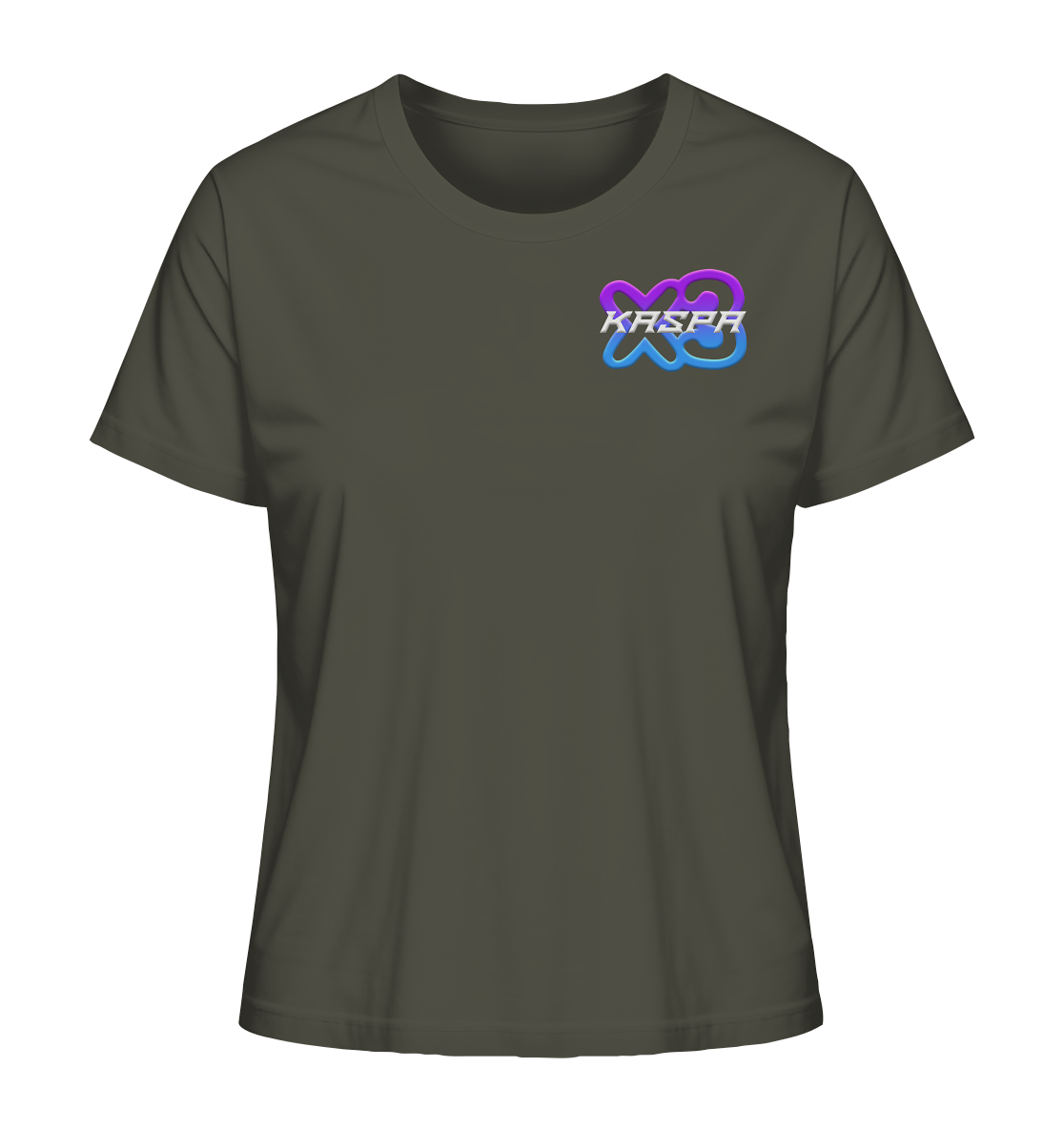 x3_kaspa Logo - Ladies Organic Shirt
