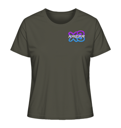 x3_kaspa Logo - Ladies Organic Shirt