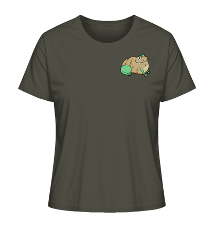 Aylana87 Kartoffelfrosch - Ladies Organic Shirt