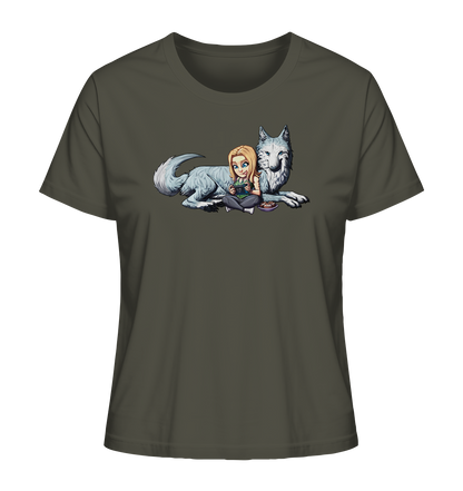 StaceyLucia Wolf - Ladies Organic Shirt