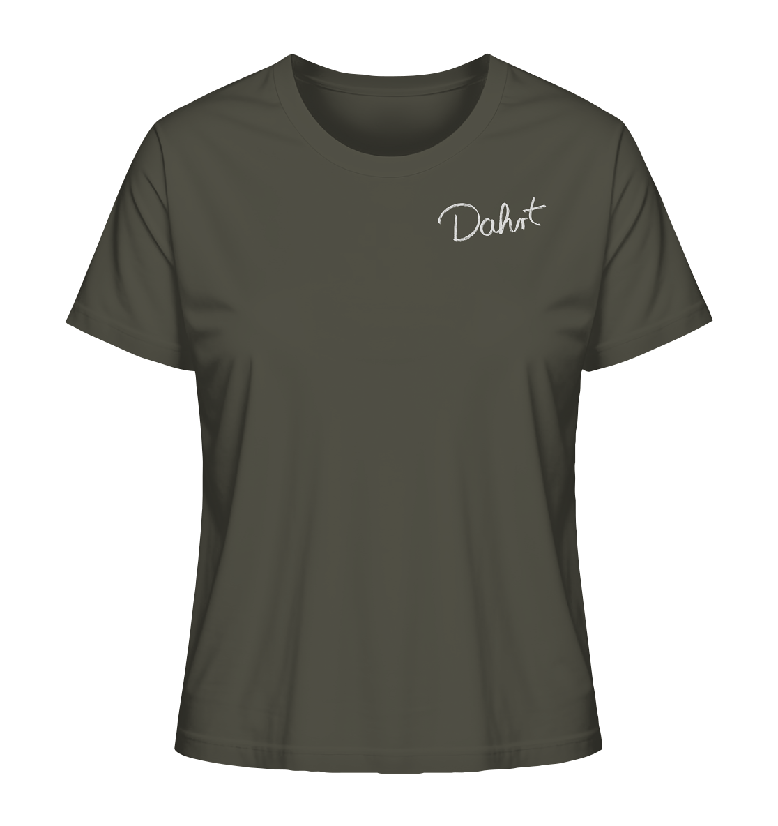 D4HRT Unterschrift - Ladies Organic Shirt