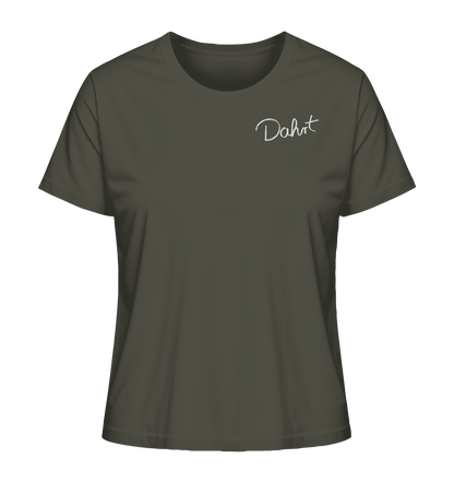 D4HRT Unterschrift - Ladies Organic Shirt