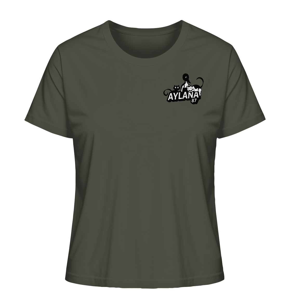 Aylana87 Logo - Ladies Organic Shirt