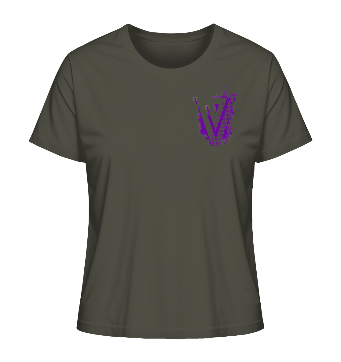 Verdipwnz Splash - Ladies Organic Shirt