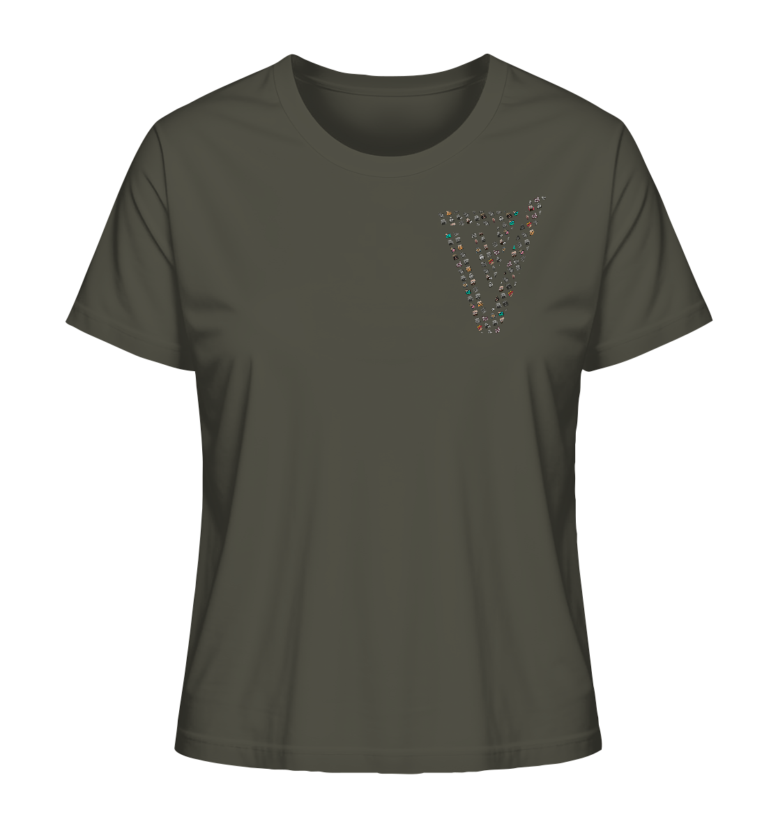 Verdipwnz Emotes - Ladies Organic Shirt