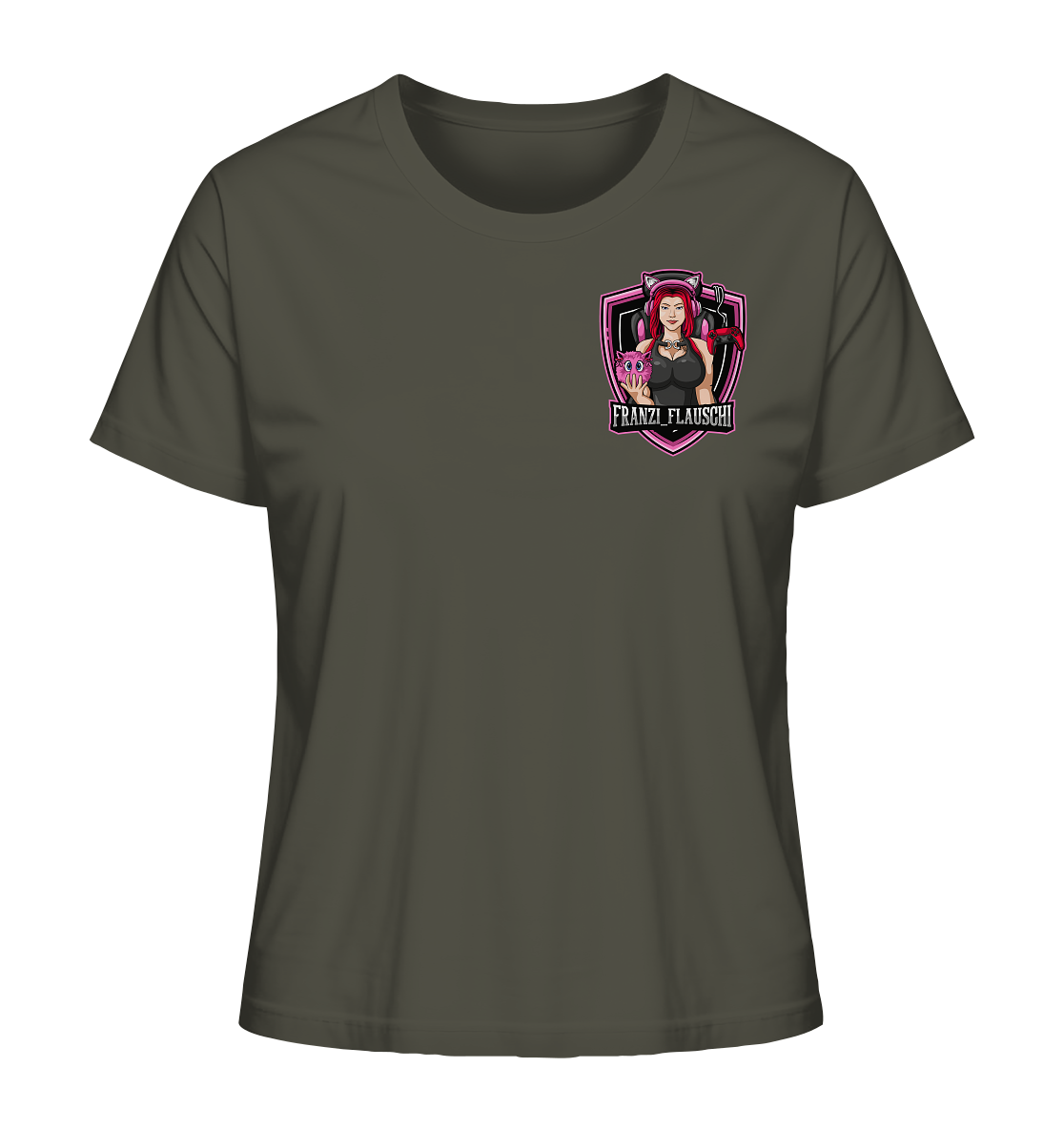 Franzi_Flauschi Logo - Ladies Organic Shirt