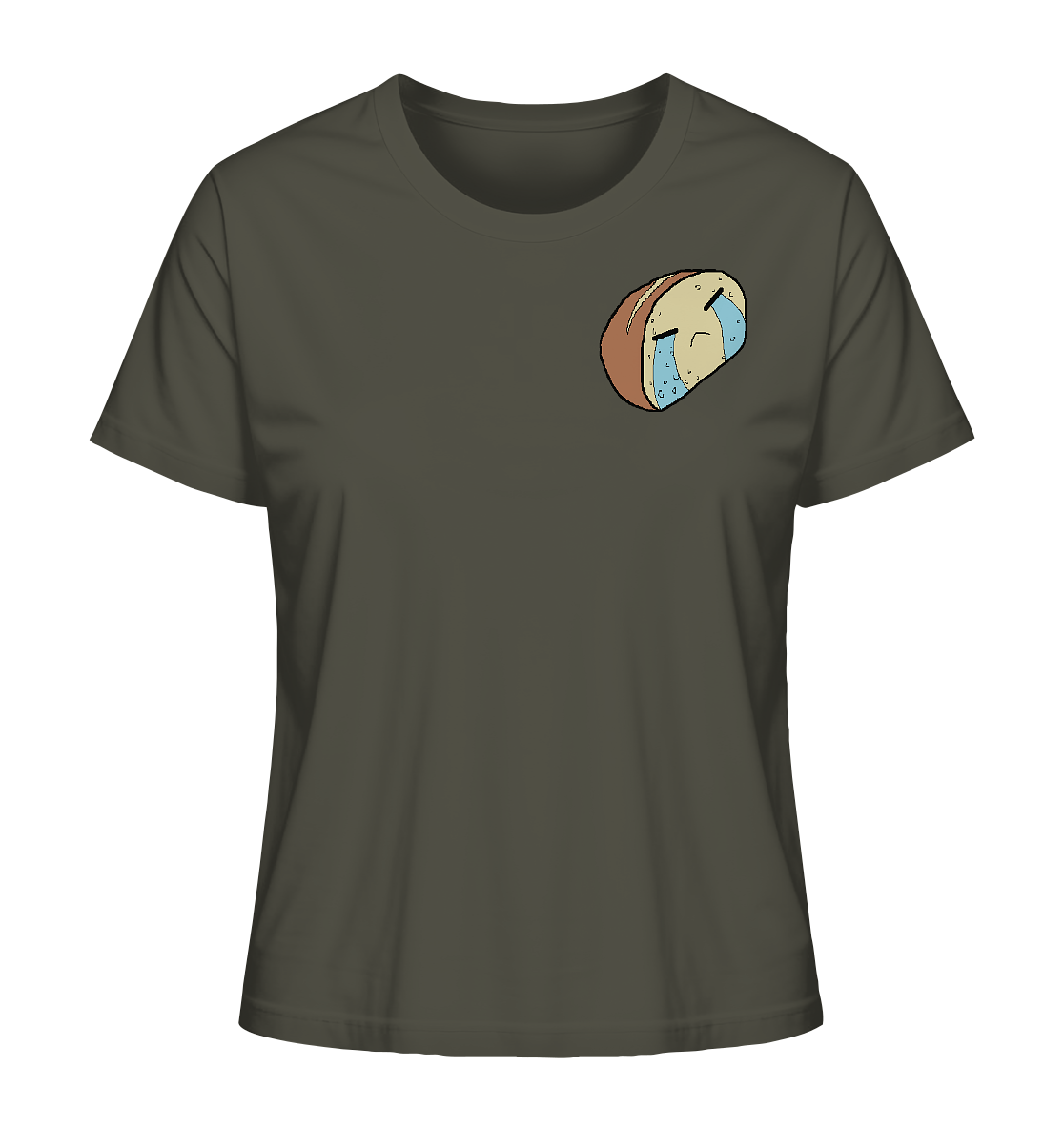 Aylana87 BrotkantenCRY - Ladies Organic Shirt