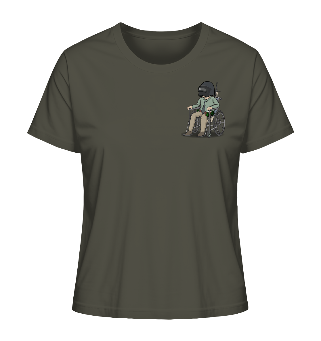 NoHandsNoSchoki PUBG - Ladies Organic Shirt