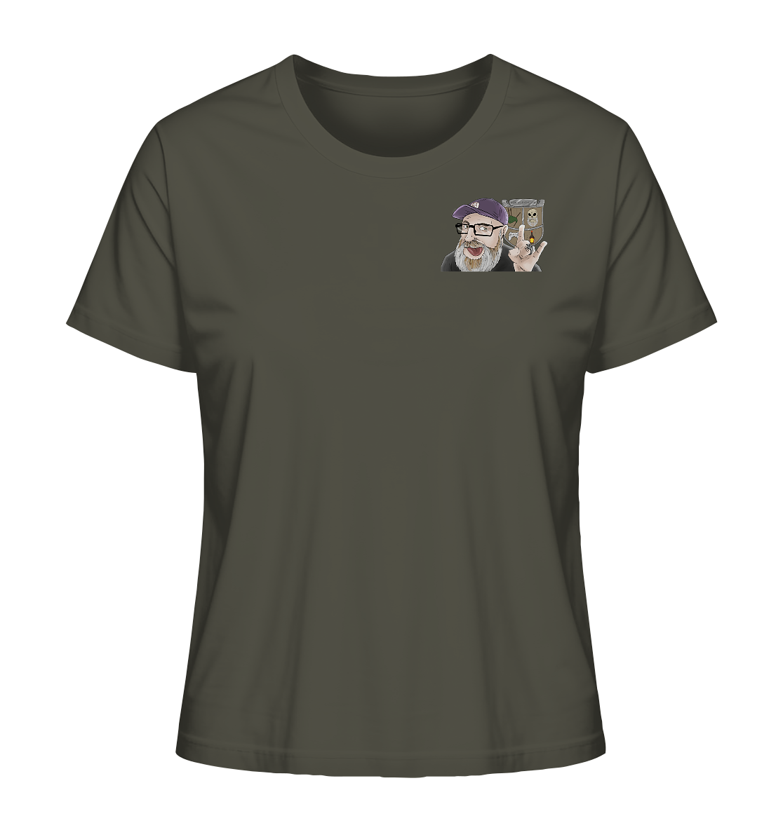 MichaelvonUllrichstein Logo - Ladies Organic Shirt