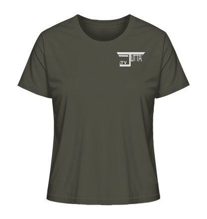 Jutta_tv Schriftzug - Ladies Organic Shirt