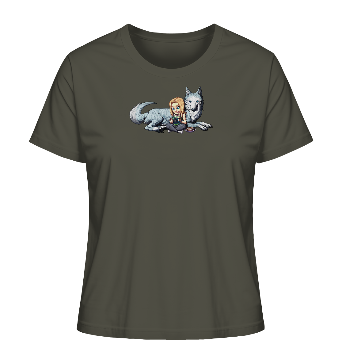 StaceyLucia Wolf - Ladies Organic Shirt