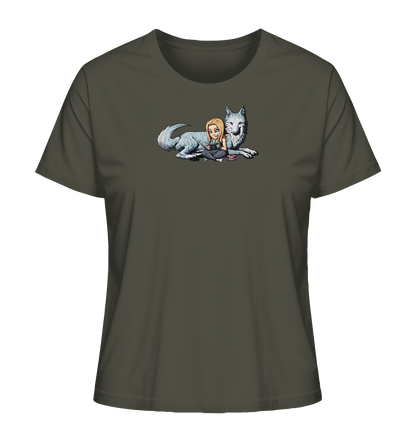StaceyLucia Wolf - Ladies Organic Shirt